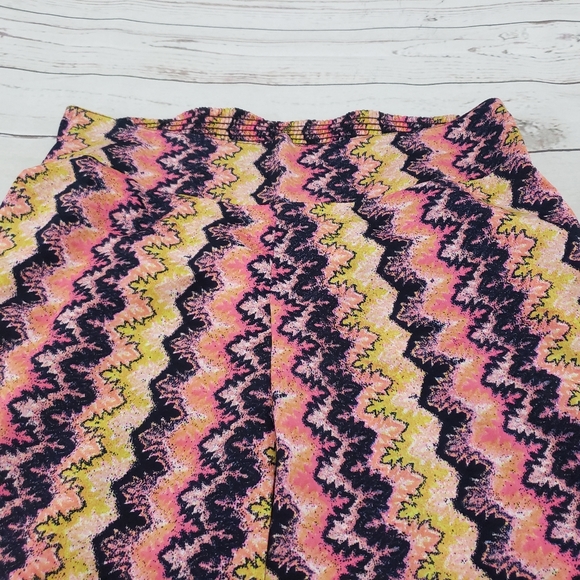 Bar 3 Pants Wide Leg BarIII Psychedelic Print - Picture 3 of 6